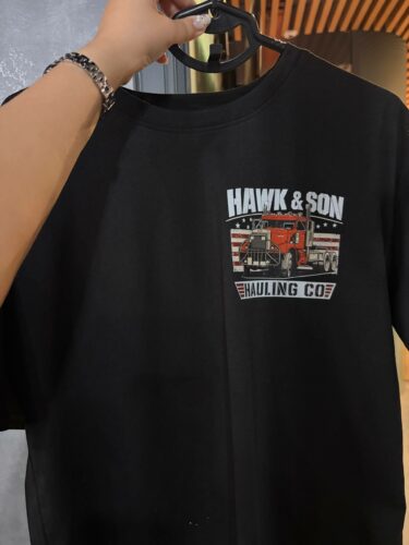 Over The Top Trucker Shirt, Hawk and Son shirt, Vintage Arm Wrestling Movie Tshirt photo review