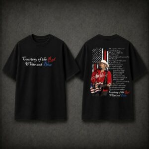 Toby Keith Courtesy Red White And Blue Shirt, Toby Keith 4th of July Shirt