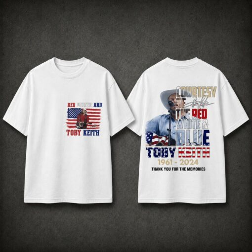 Toby KeithT-Shirt, Memorial Toby Retro Country Music, Vintage American Flag T-Shirt
