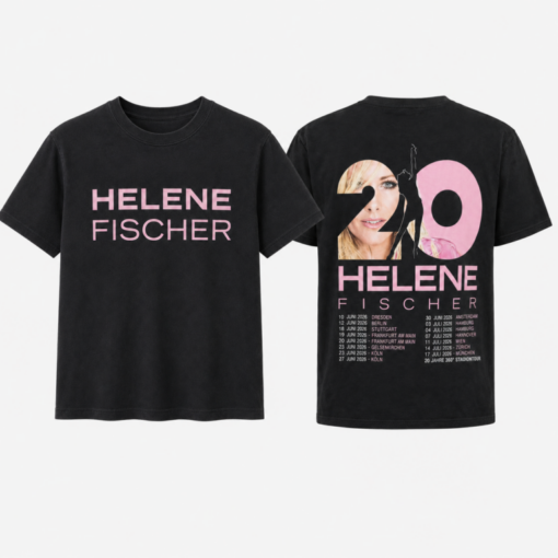 Helene Fischer 20 Jahre 360 Stadion Tour 2026 TShirt