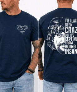 Waylon Jennings I've Always Been Crazy T-Shirt