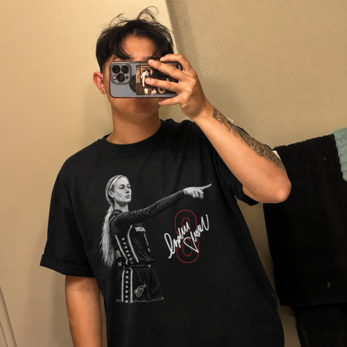 Sophie Cunningham Vintage Basketball T-Shirt photo review
