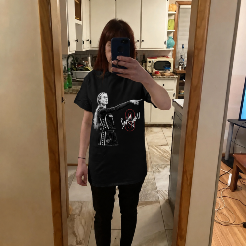 Sophie Cunningham Vintage Basketball T-Shirt photo review