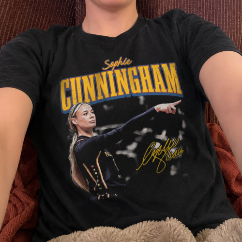 Vintage Sophie Cunningham T-Shirt, Womens Basketball Fan Tee  #T photo review