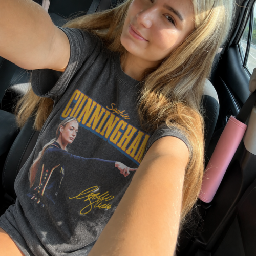 Vintage Sophie Cunningham T-Shirt, Womens Basketball Fan Tee photo review