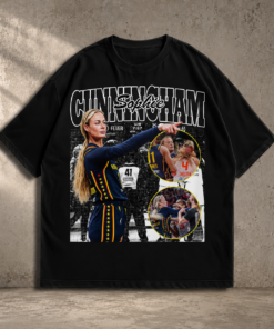 Sophie Cunningham Point Basketball Shirt – WNBA Tee AT