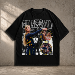 Sophie Cunningham Point Basketball Shirt – WNBA Tee AT