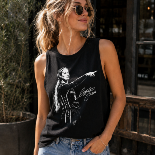 Sophie Cunningham Point Signature Basketball Tank Top @L