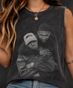 Chris Brown and Usher Wash Tank Tops AT