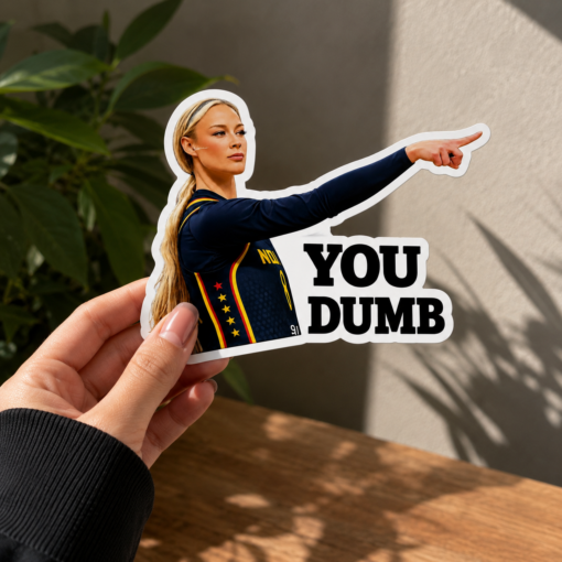 Sophie Cunningham point meme Indiana Sticker Decal @L