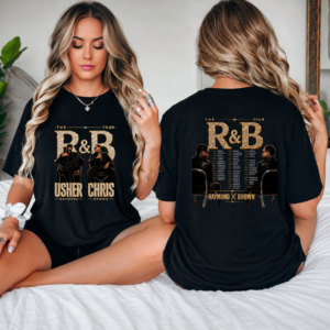 Chris Raymonds Browns 2026 Music Tour, Chris Brown Usher Tshirt, Music Tour Tee, RnB Tour Shirt
