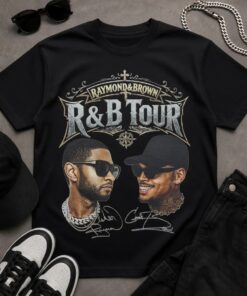 Usher Ch ris Brown Raymond Tour 2026 T-Shirt