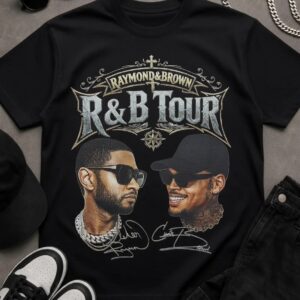 Usher Chris Brown Raymond Tour 2026 T-Shirt N