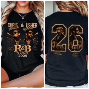 R&B Tour T-Shirt, Retro Tour 2026 N