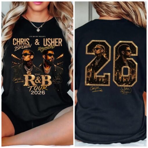 R&B Tour T-Shirt, Retro Tour 2026 N