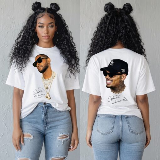 R&B Tour Inspired T-Shirt, Usher FRONT N
