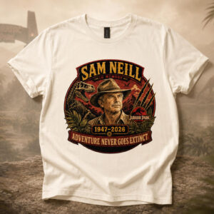 Sam Neill Memorial Shirt 1947–2026 N