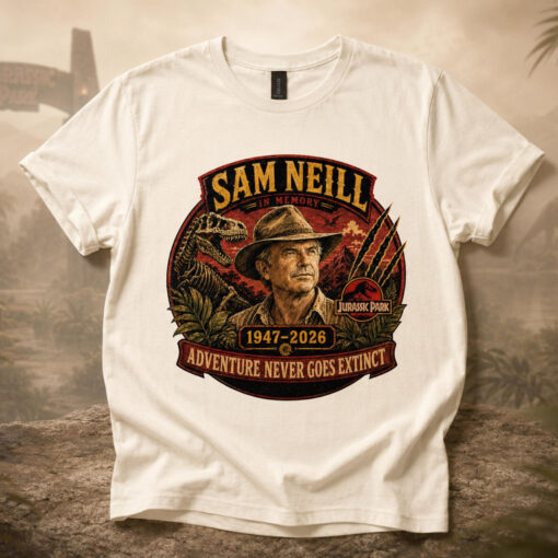 Sam Neill Memorial Shirt 1947–2026 N