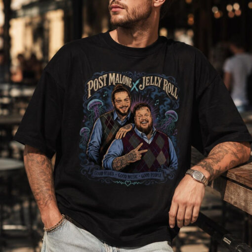 Post Malone Jelly Roll Tour Style Shirt