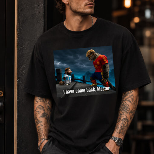 Funny Kungfu Mes.si and Lami.ne Shirt