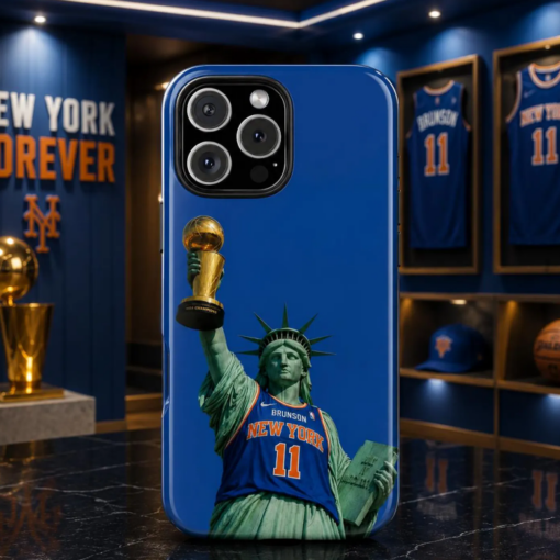 New York Knicks Champions 2026 Phone Case, Basketball Championship Case