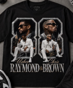 Usher Ch ris Brown Raymond Tour 2026 T-Shirt