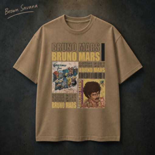 Bruno Mars Vintage Graphic T-Shirt