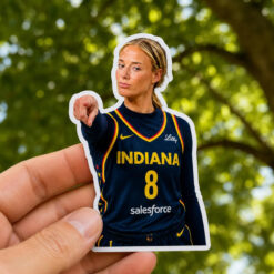 Sophie Cunningham Sticker, Sophie Point Go Meme Sticker AT