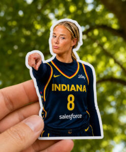 Sophie Cunningham Sticker, Sophie Point Go Meme Sticker AT
