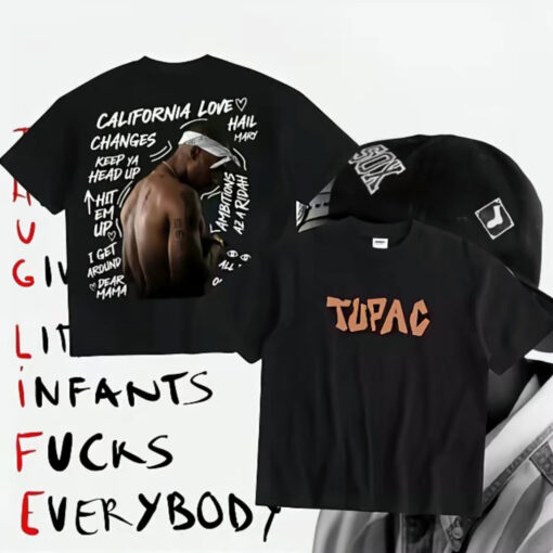 Tupac Shirt Rap Tee 90s