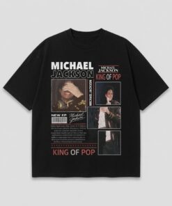 MJ King of Pop Vintage Tee, Study The Greats 1987 Music Fan Shirt N