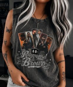 Loose Fit R&B Tour Inspired Muscle Tank Top N