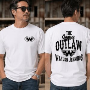 The Original Outlaw Waylon Jennings Vintage Unisex Shirt, Waylon Jennings Tee