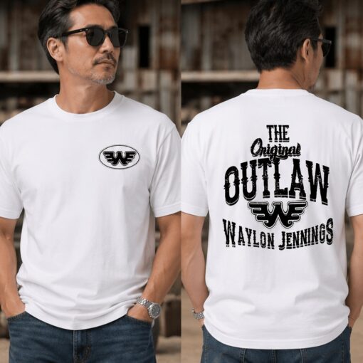 The Original Outlaw Waylon Jennings Vintage Unisex Shirt, Waylon Jennings Tee