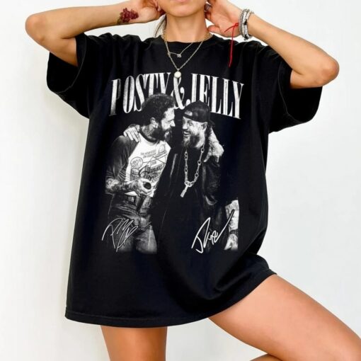 Post Malone Jelly Roll Tour Style Shirt