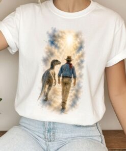 Sam Neill Memorial Shirt 1947–2026, Vintage Sunset Cowboy Silhouette Shirt N