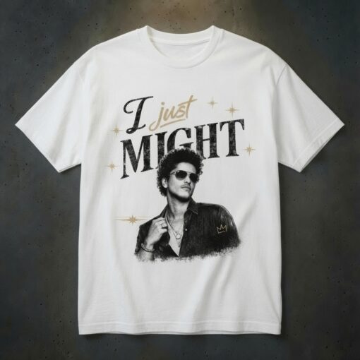 I Just Might Shirt, Vintage Concert Graphic T-Shirt
