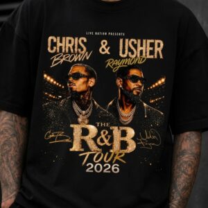 Usher Ch ris Brown Raymond Tour 2026 T-Shirt N