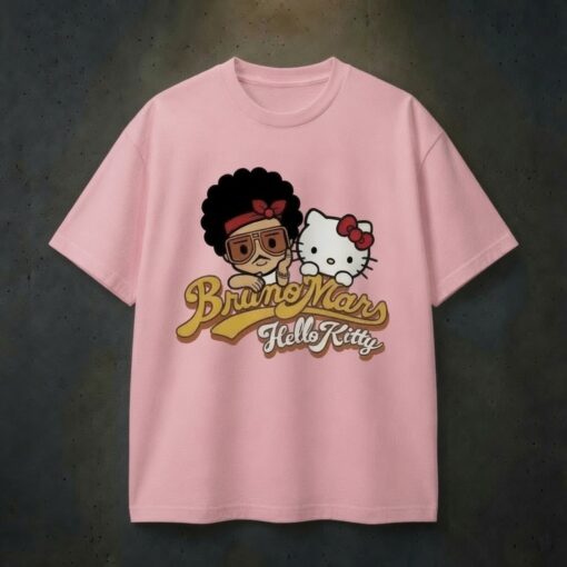 Bruno Mars X Hello Kitty Tee