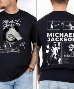 MJackson King of Pop Shirt | MJ Sequin Glove Tee | Retro Music Fan Apparel | @L