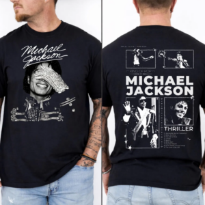 MJackson King of Pop Shirt | MJ Sequin Glove Tee | Retro Music Fan Apparel | @L