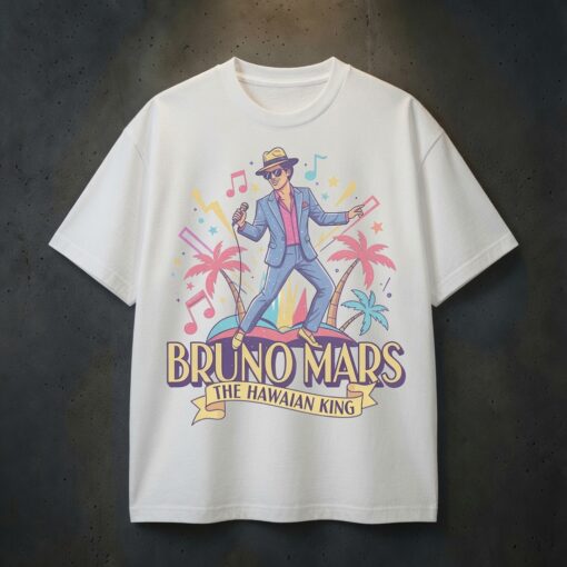 Bruno Mars The Hawaian King T-Shirt