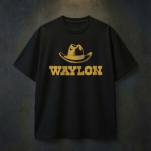 Retro Waylon Jennings T-Shirt