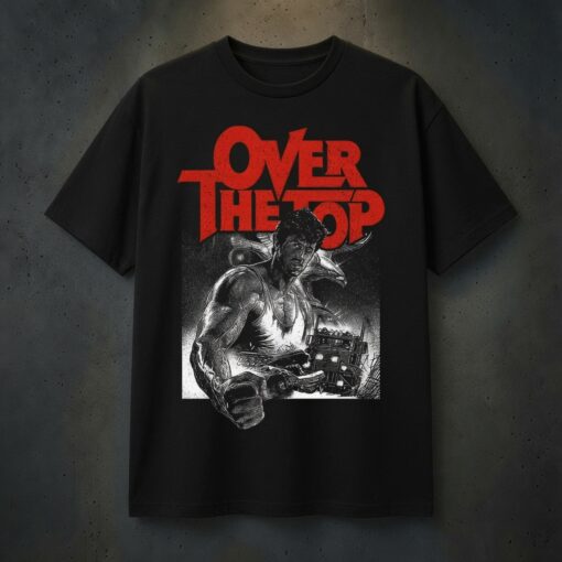 Vintage 80s Over The Top Movie Classic T-shirt