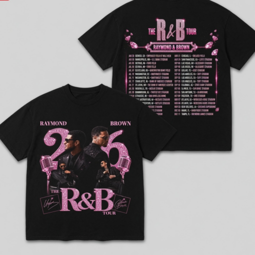 Usher R and B Tour Shirt 2026