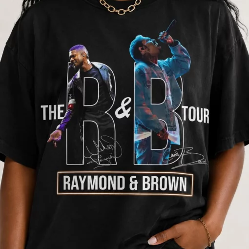 Usher Ch ris Brown Raymond Tour 2026 T-Shirt