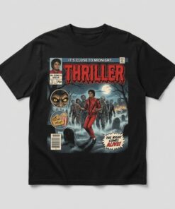 Mic hael Jackson Thriller Comic T-Shirt N