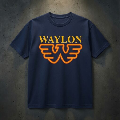 Retro Waylon Jennings Tee | Outlaw Country Music Shirt