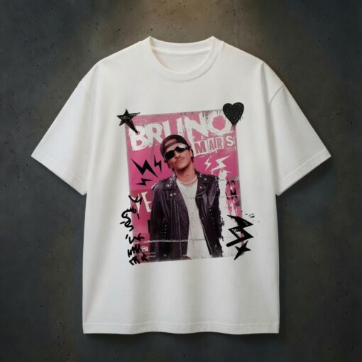 Bruno Mars Retro Graphic T-Shirt