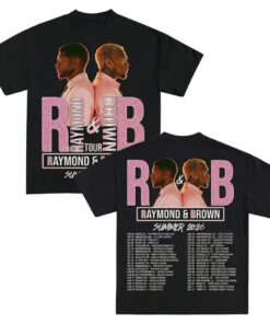 Vintage Usher Ch ris Brown Raymond Tour 2026 T-Shirt N